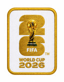 WC 2026 Fond Blanc Doré
