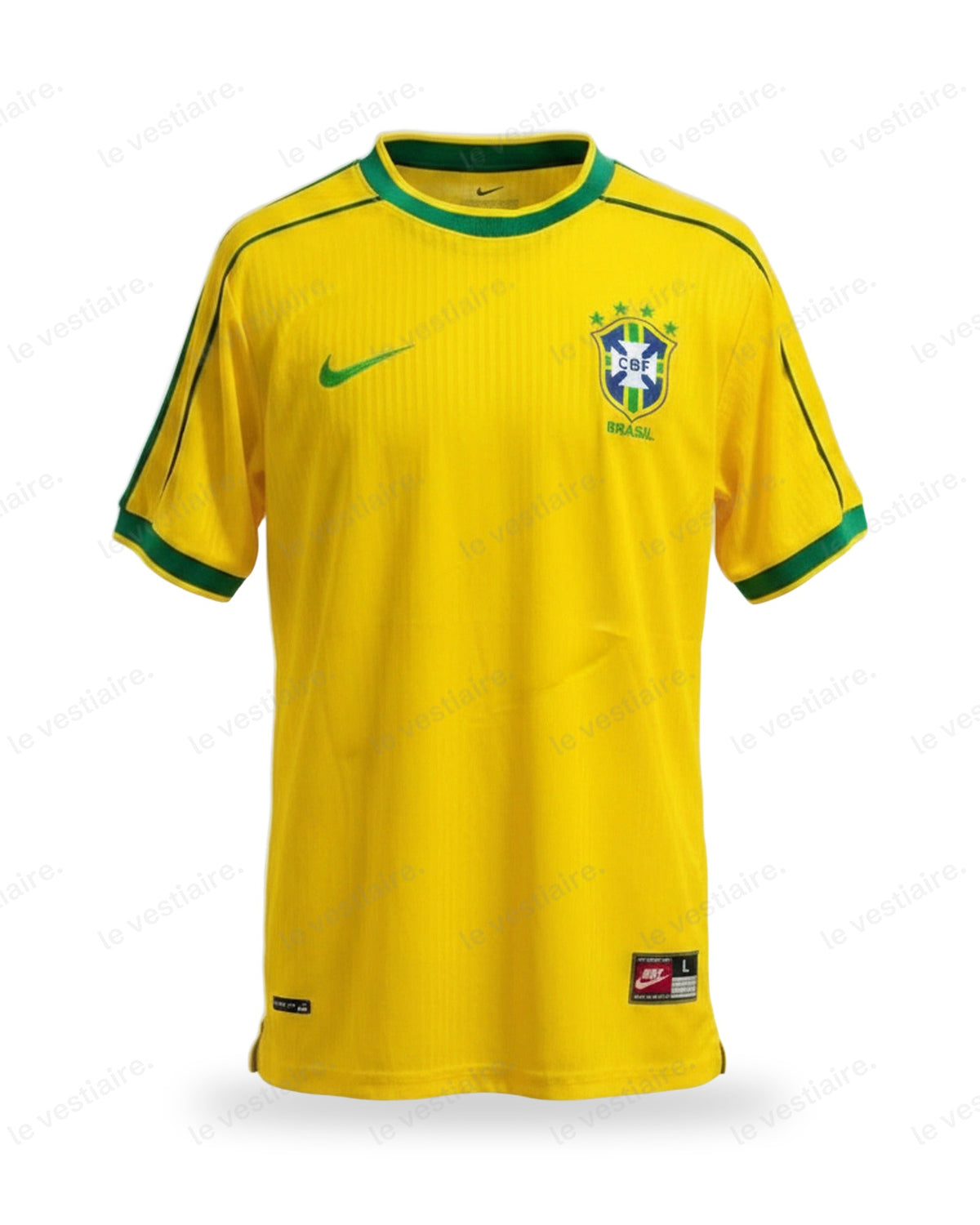 Brésil - Maillot Domicile Rétro 2000/02 — Le Vestiaire