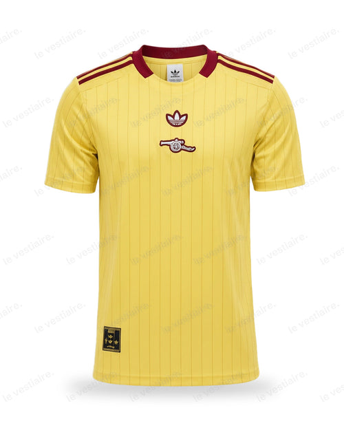 Arsenal FC - Maillot Terrace Icons Jaune & Bordeaux — Le Vestiaire