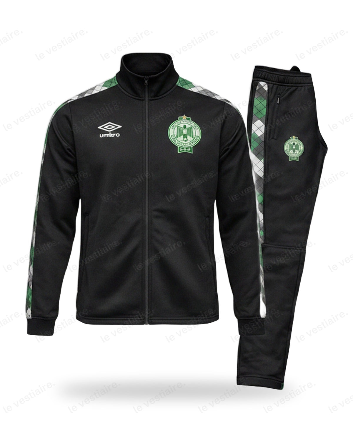Raja Club Athletic - Survêtement Noir 2025/26 — Le Vestiaire