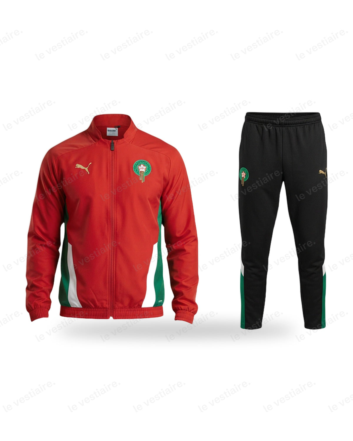 Maroc - Ensemble Survêtement Rouge 2024/25 — Le Vestiaire