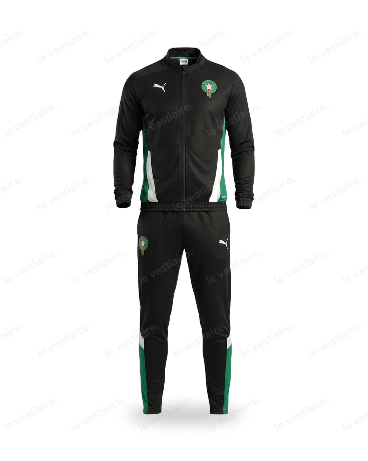 Maroc - Ensemble Survêtement Noir 2024/25 — Le Vestiaire