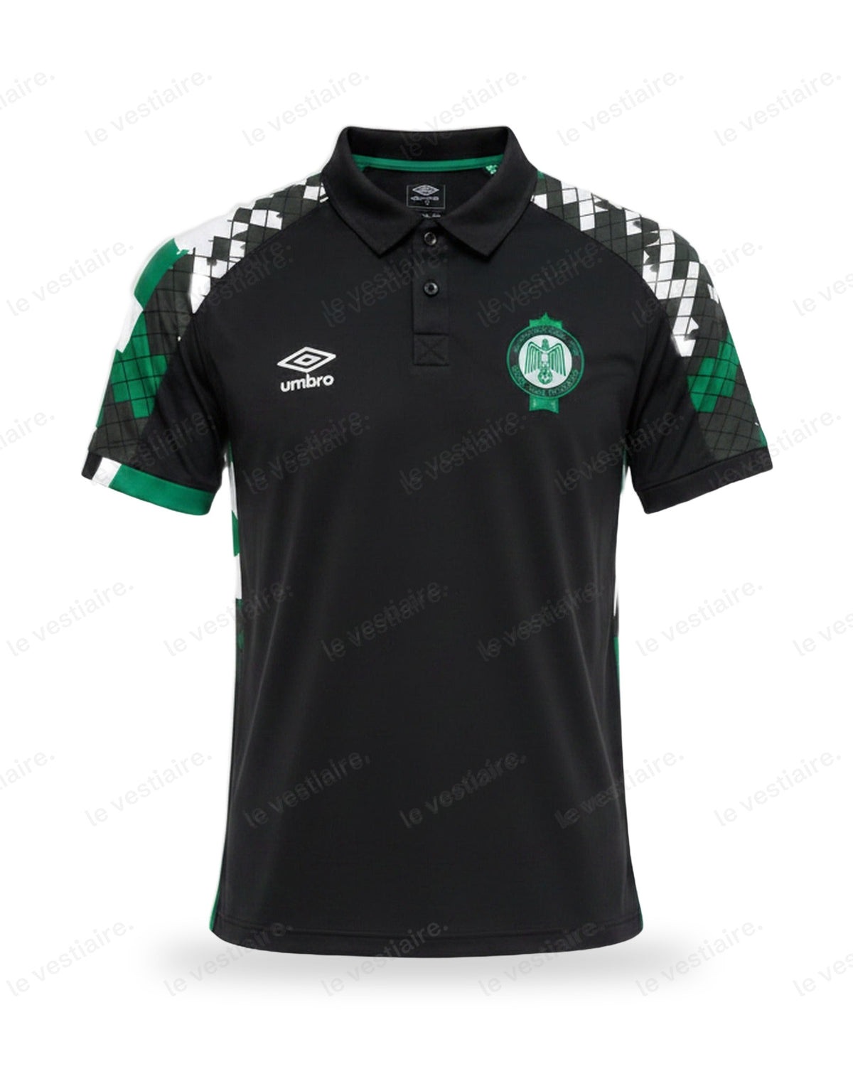 Raja Club Athletic — Polo Umbro Noir — Le Vestiaire
