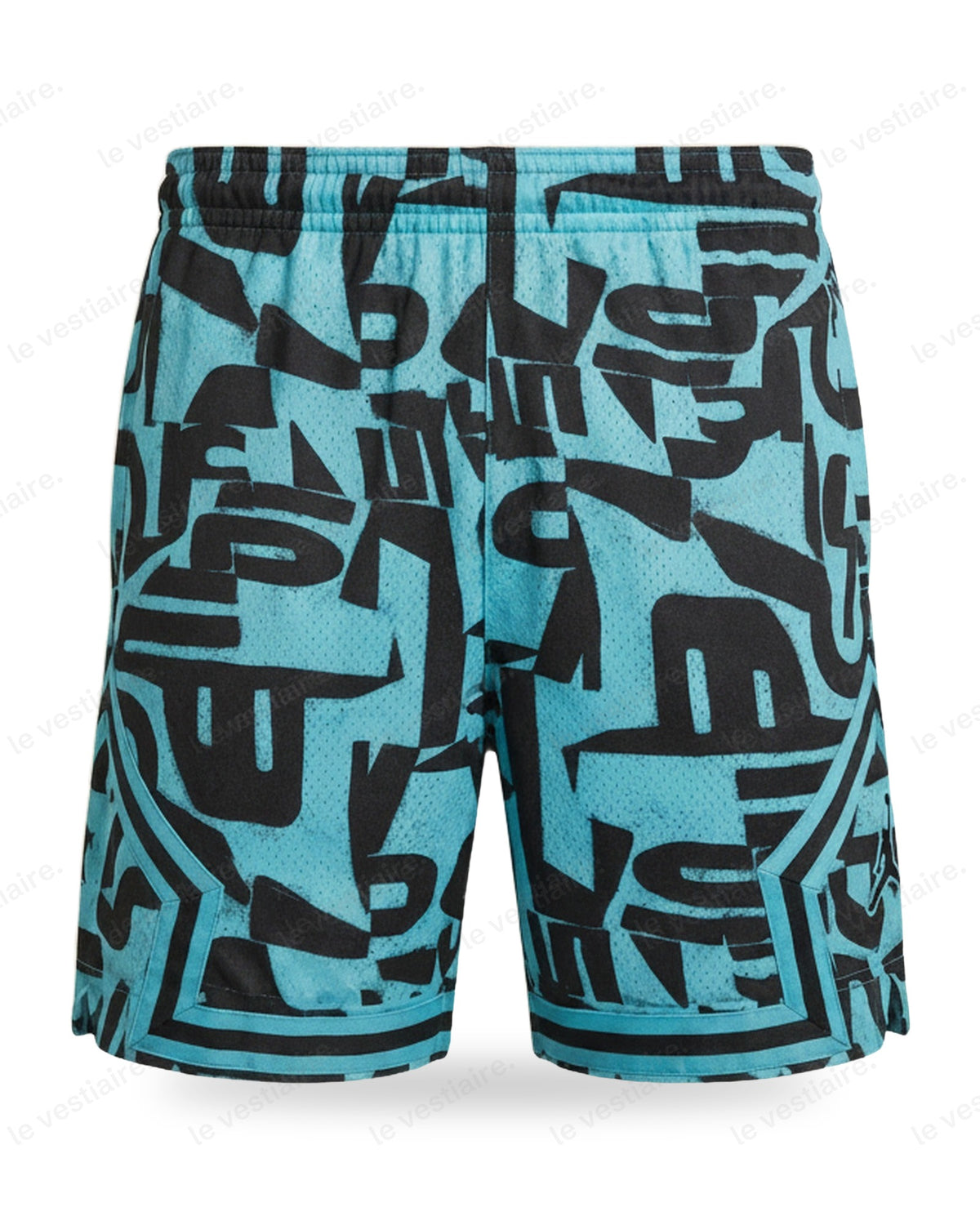 Short Jordan Diamond Graffiti Cyan — Le Vestiaire