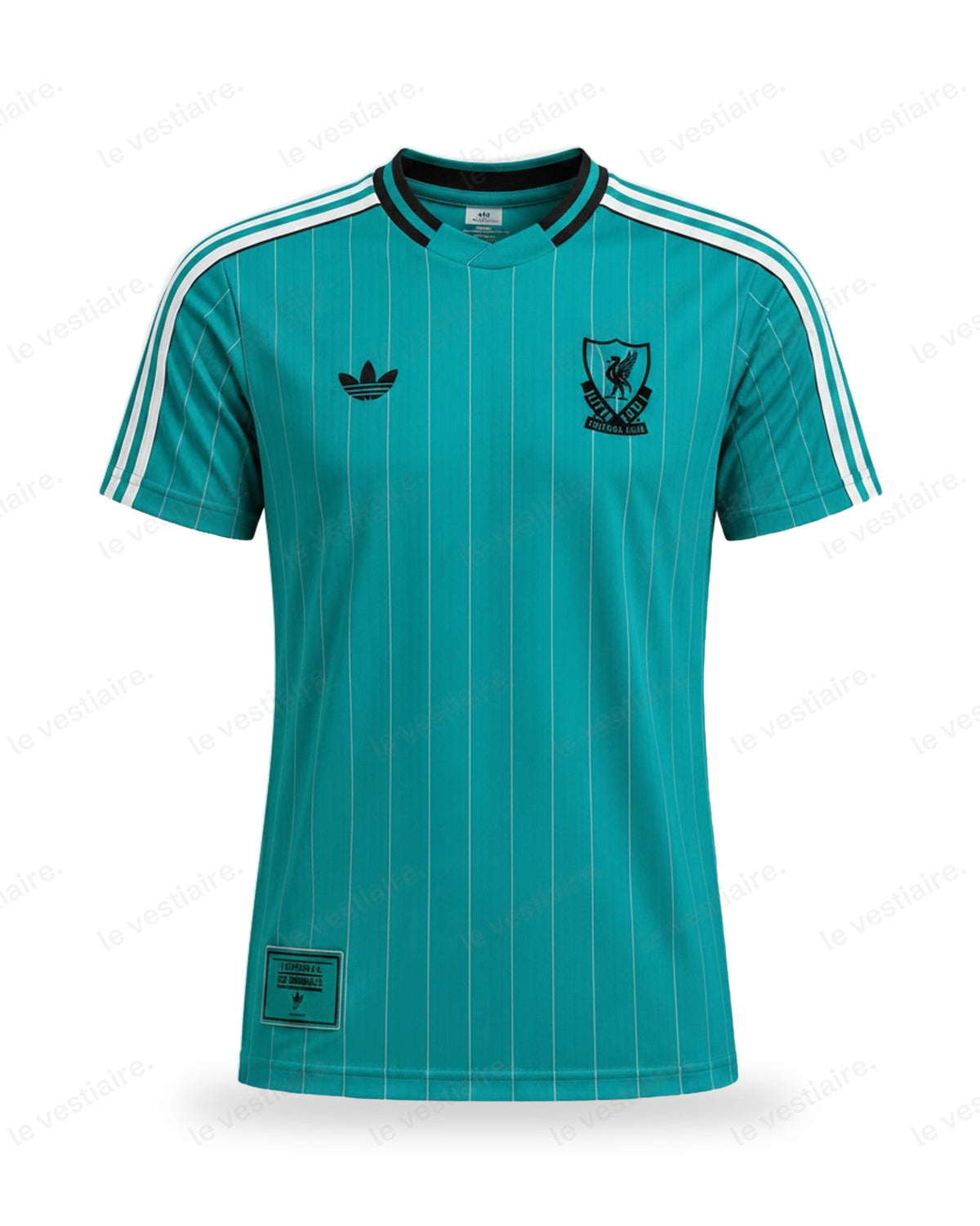 Liverpool FC - Maillot Terrace Icons Vert Turquoise — Le Vestiaire