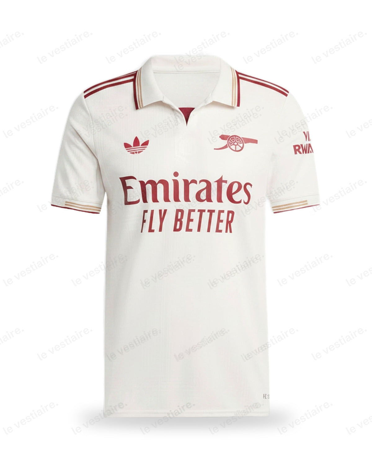 Troisième maillot d'Arsenal 2025/26 Blanc — Le Vestiaire
