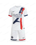 Paris Saint-Germain - Kit Extérieur Maillot + Short Blanc 2024/25 — Le Vestiaire
