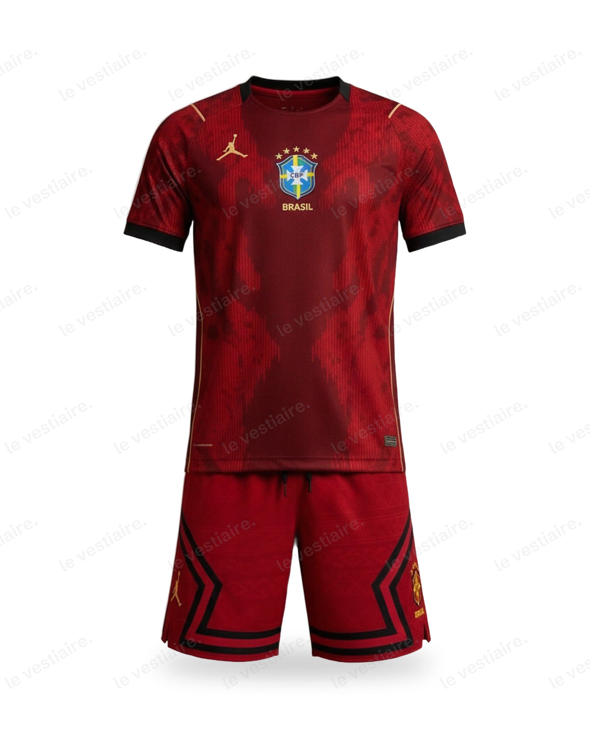 Ensemble Brésil Jordan — Coupe du Monde 2026 | Maillot + Short — Le Vestiaire