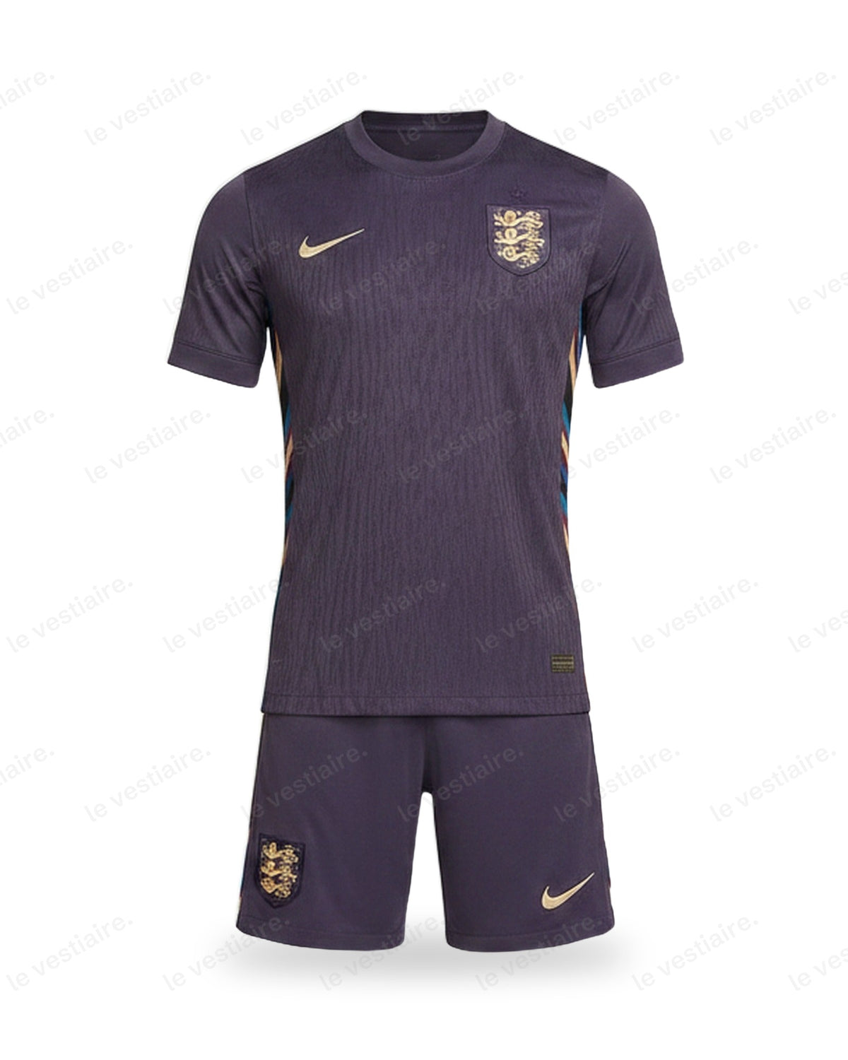 Angleterre - Kit Extérieur Maillot + Short Violet 2024/25 — Le Vestiaire