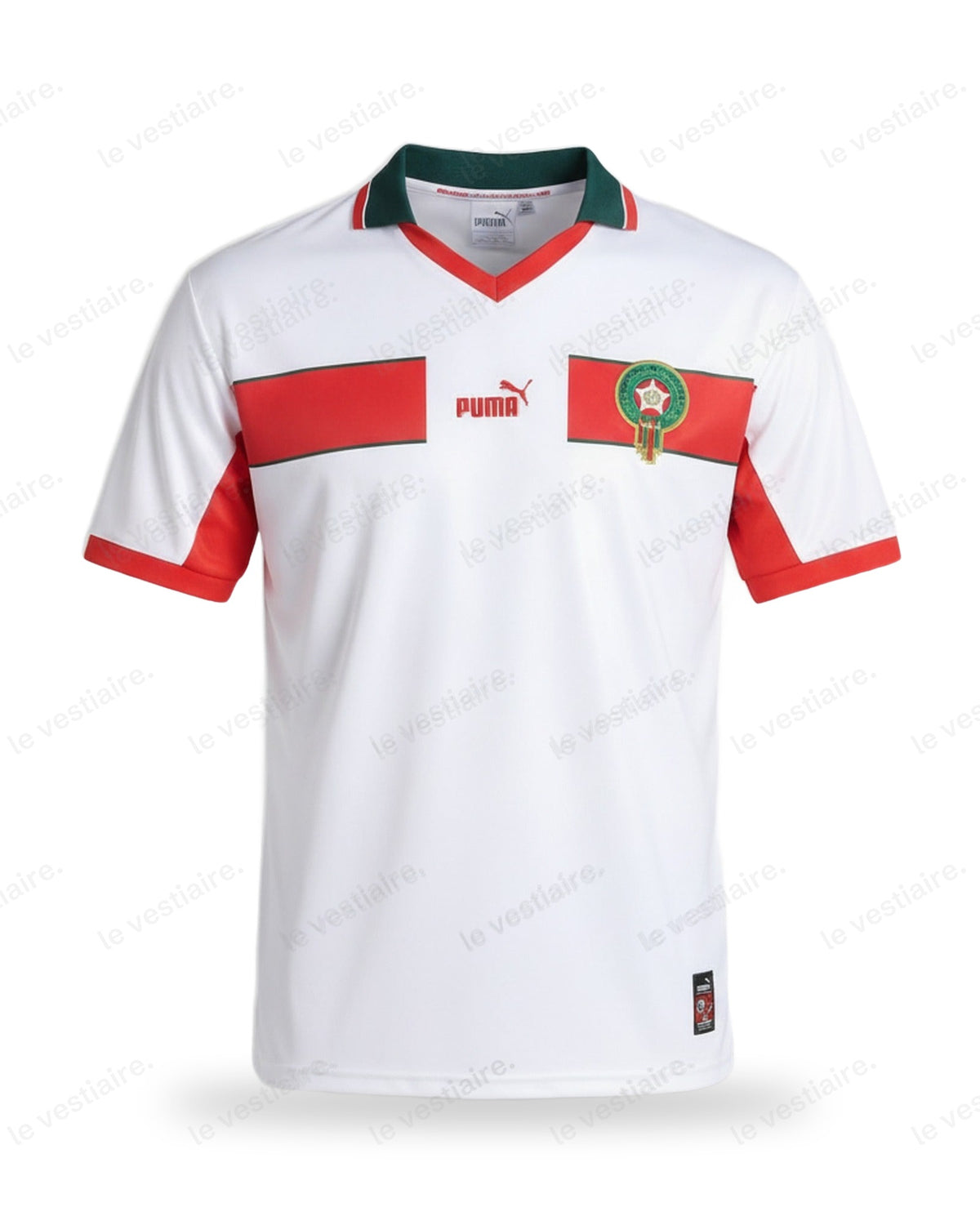 Maillot du Maroc 98' Blanc — Le Vestiaire