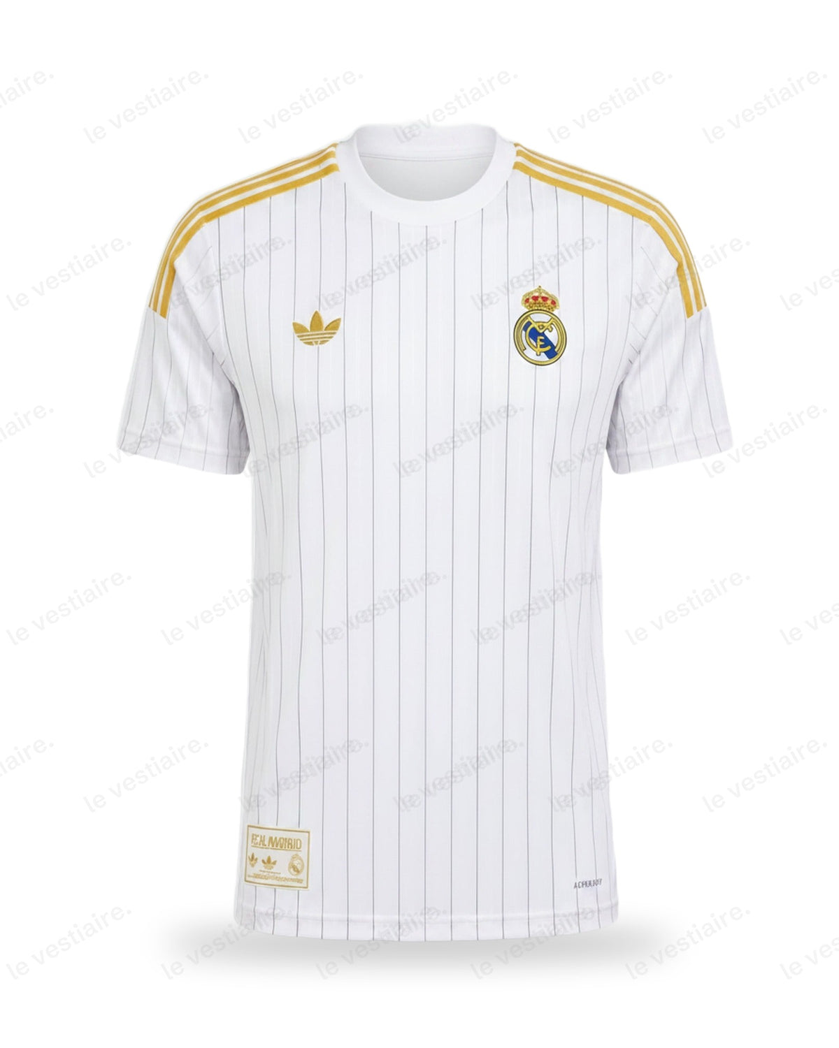 Real Madrid - Maillot Terrace Icons Blanc & Or — Le Vestiaire