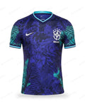 Brésil - Maillot Extérieur Édition Selva Bleu & Turquoise — Le Vestiaire