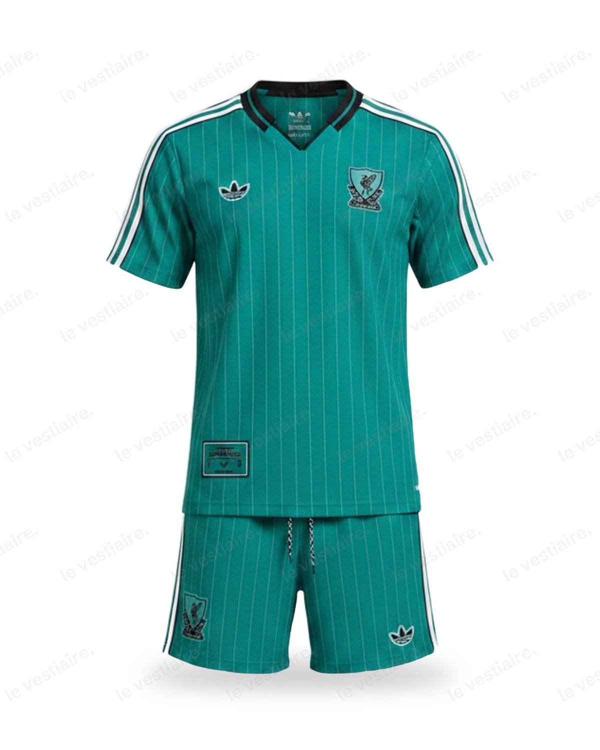 Liverpool FC - Ensemble Terrace Icons Vert (Maillot + Short) — Le Vestiaire