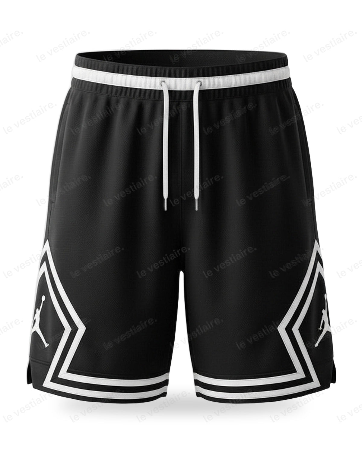 Short Jordan Diamond Noir Total — Le Vestiaire