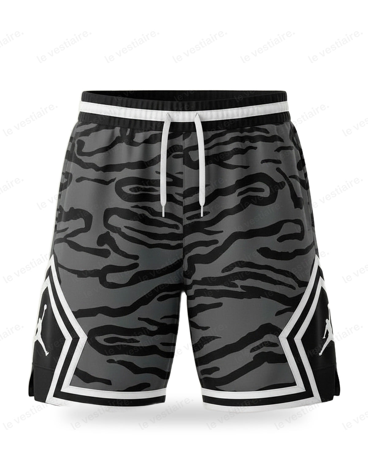 Short Jordan Diamond Camo Tigre Noir — Le Vestiaire