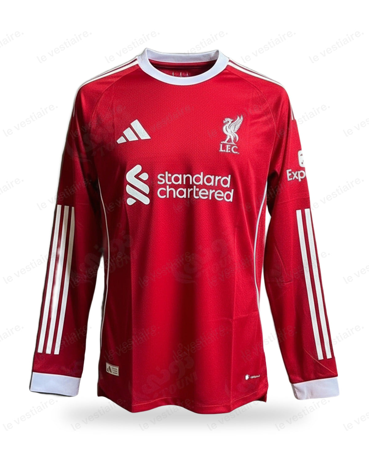 Liverpool FC - Maillot Domicile 2025/26 Manches Longues — Le Vestiaire