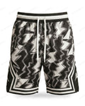 Short Jordan Diamond Camo Zigzag Gris — Le Vestiaire