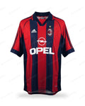 Maillot AC Milan Domicile - Saison 1998-1999 — Le Vestiaire