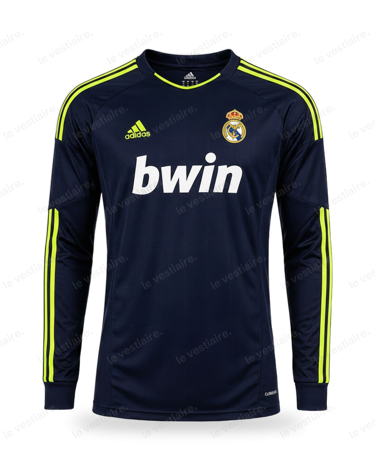 Real Madrid - Maillot Rétro Manches Longues Bleu Marine 2012/13 — Le Vestiaire