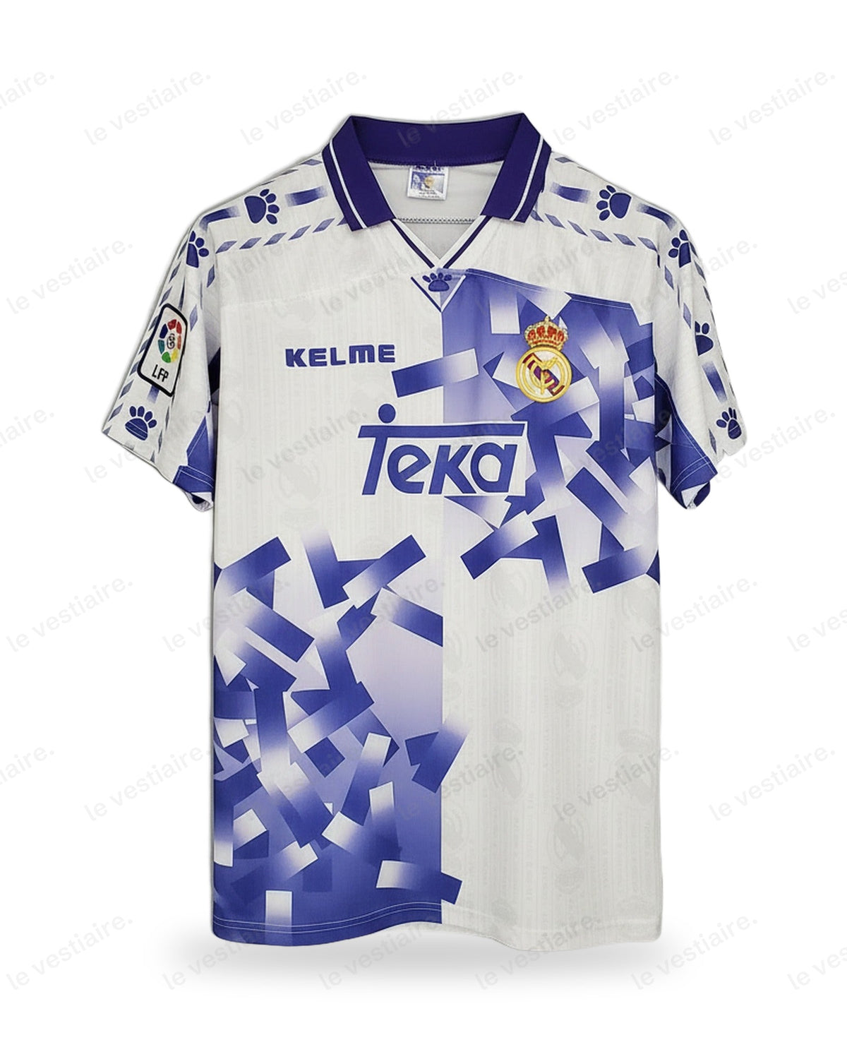 Real Madrid - Maillot Rétro Extérieur 1996/97 — Le Vestiaire