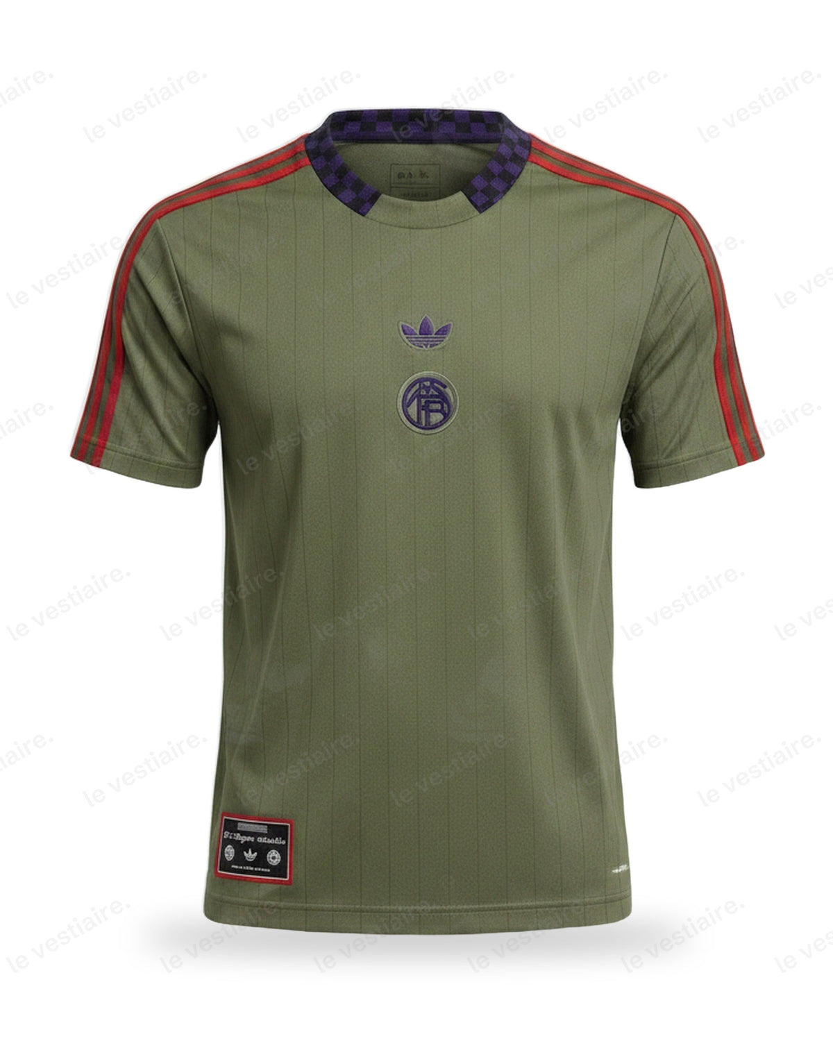 Bayern Munich - Maillot Terrace Icons Olive — Le Vestiaire