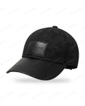 Casquette Coach Signature – Tout Noir Visière Cuir — Le Vestiaire