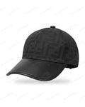 Casquette Fendi FF – Monogramme Noir Visière Cuir — Le Vestiaire
