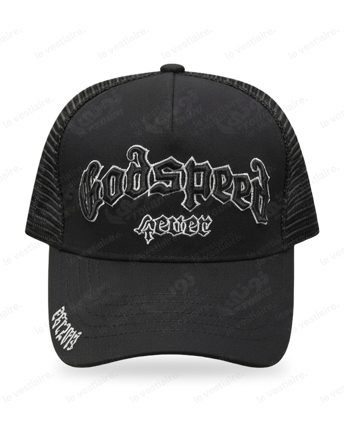Casquette Godspeed – Noir (Trucker) — Le Vestiaire