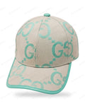 Casquette Gucci – Crème & Turquoise Monogramme — Le Vestiaire