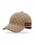 Casquette Monogramme Bande Web - Beige — Le Vestiaire