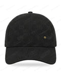 Casquette Monogramme Logo Or - Noir — Le Vestiaire