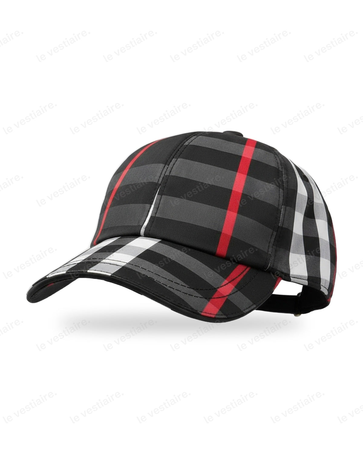 Casquette à Carreaux - Noir — Le Vestiaire