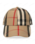 Casquette à Carreaux Vintage - Beige — Le Vestiaire