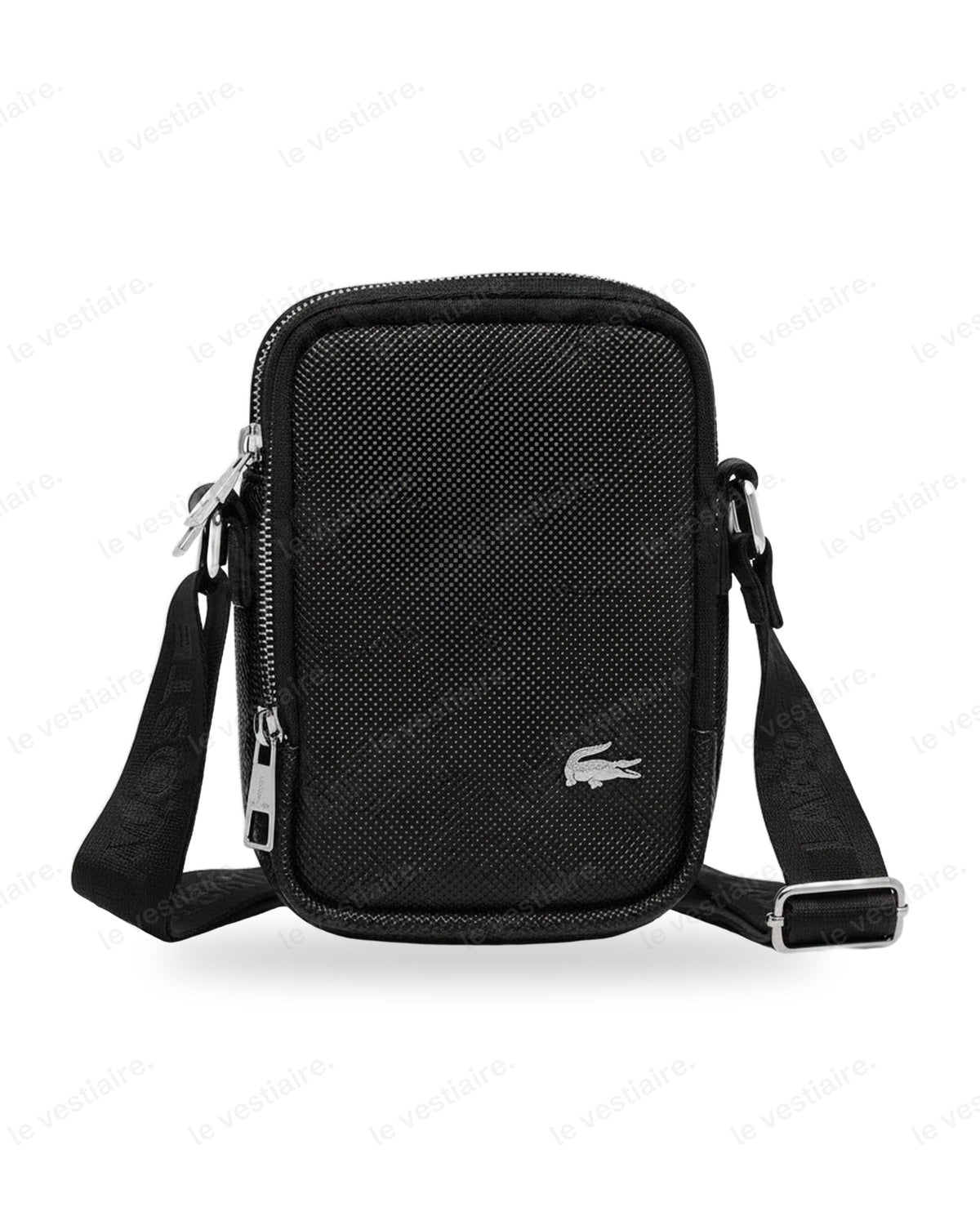 Sacoche Lacoste – Noir Mesh — Le Vestiaire