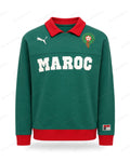 Maroc - Polo Manches Longues Vert