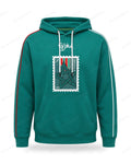 Maroc - Hoodie Vert Édition Timbre