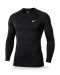 Sous-Maillot de Compression Manches Longues Noir