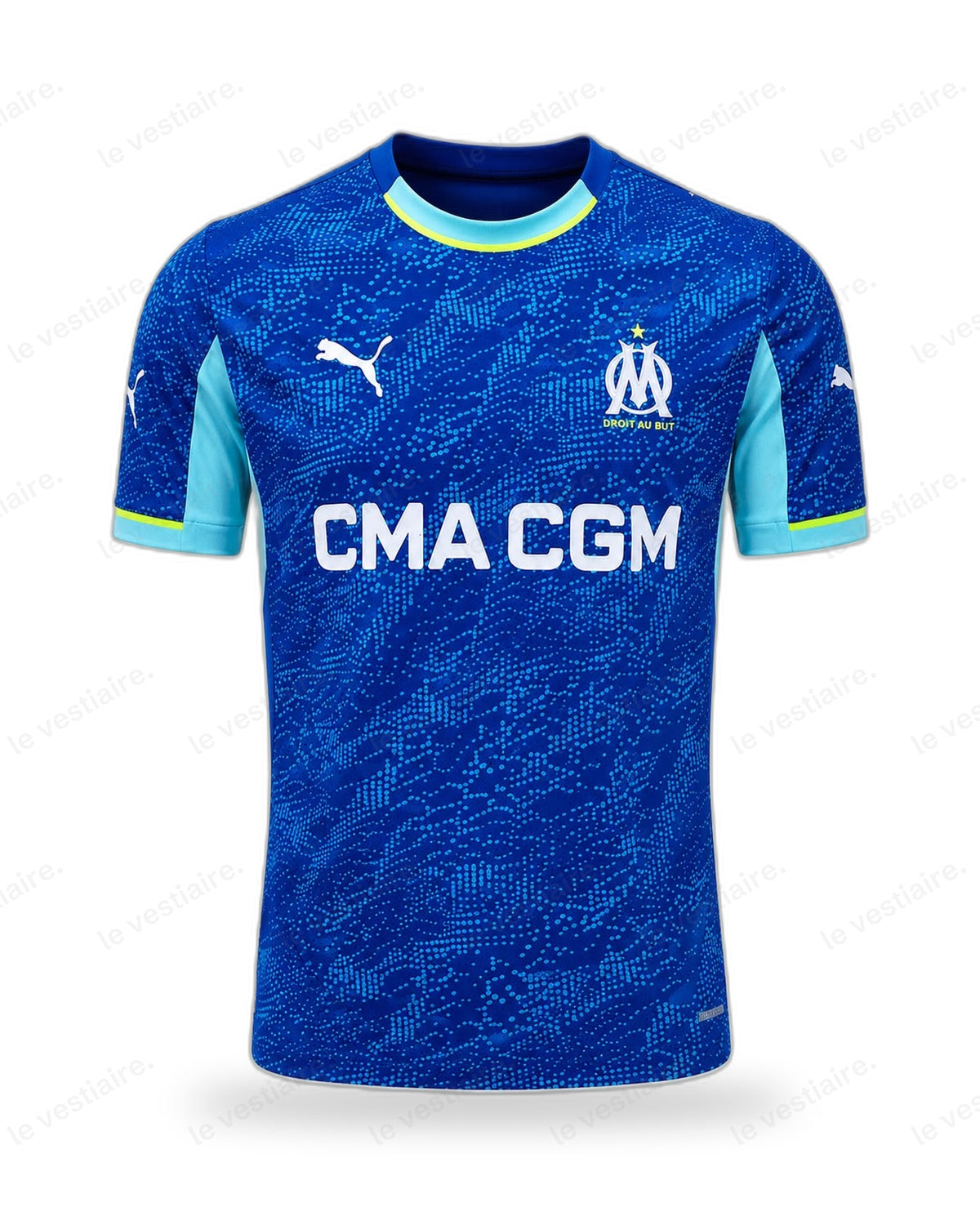 Olympique de Marseille - Maillot Extérieur Bleu 2025/26